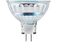 Luminea SMD-LED-Lampe GU5.3, 48 LEDs, warmweiß, 250 lm; LED-Tropfen E27 (warmweiß) 