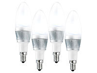 Luminea Energiespar-LED-Lampen m. 3x1W-LEDs,E14,kaltweiß,210 lm,4Stk.; LED-Tropfen E27 (warmweiß) LED-Tropfen E27 (warmweiß) 