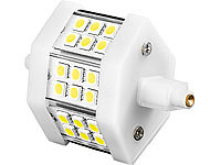 Luminea LED-SMD-Lampe mit 18 High-Power-LEDs, R7S, 78mm, warmweiß XX