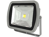 Luminea Wetterfester LED-Fluter im Metallgehäuse, 80 W, IP65, warmweiß; Wetterfester LED-Fluter (tageslichtweiß) Wetterfester LED-Fluter (tageslichtweiß) 