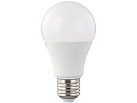 Luminea LED-Lampe E27, Klasse A+, 12W, warmweiß 2700 K, 1055 lm, 220°; LED-Spots GU10 (warmweiß) 