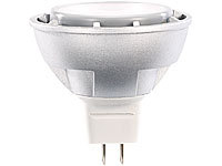 Luminea High-Power LED-Spot, GU5.3, 7W, 12V, tageslichtweiß 5400K, 500 lm; LED-Tropfen E27 (warmweiß) LED-Tropfen E27 (warmweiß) 