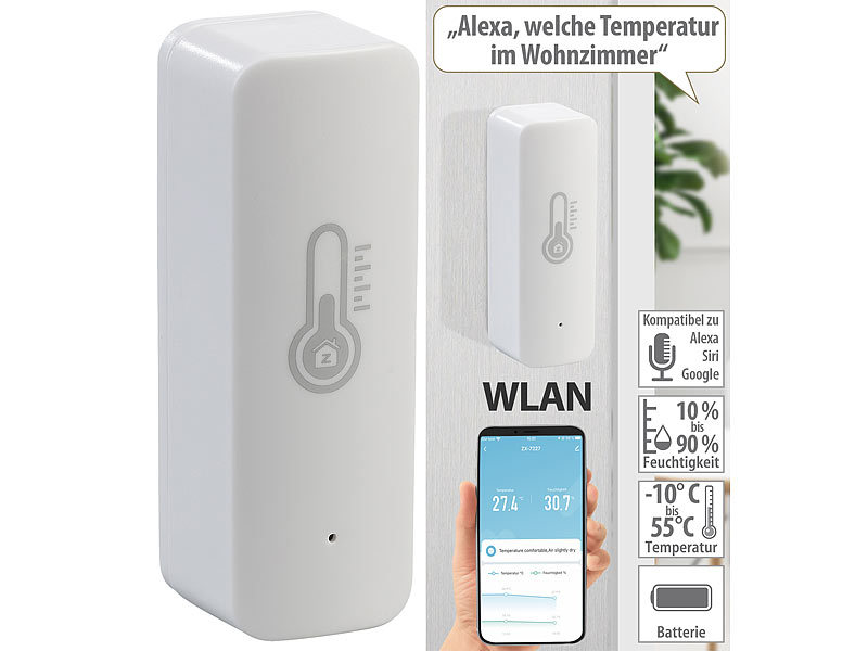 ; WLAN-Gateways mit Bluetooth, WLAN-Universal-Fernbedienungen mit Display, App, Thermo- und Hygrometer 