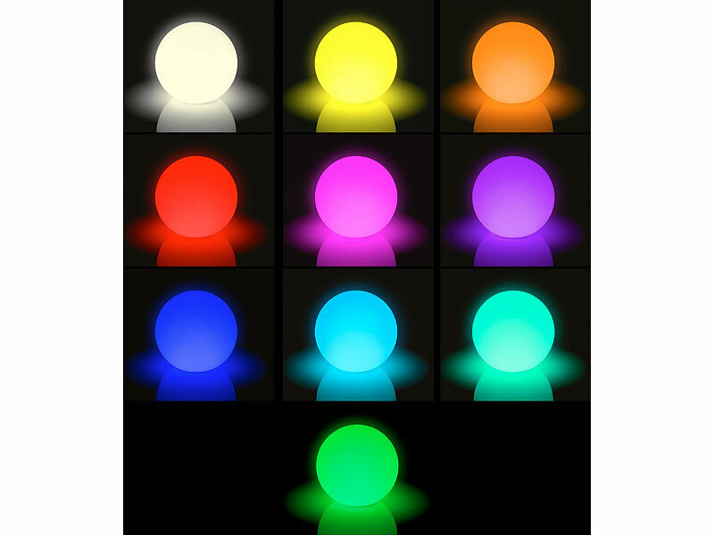 ; WLAN-LED-Steh-/Eck-Leuchten mit App 