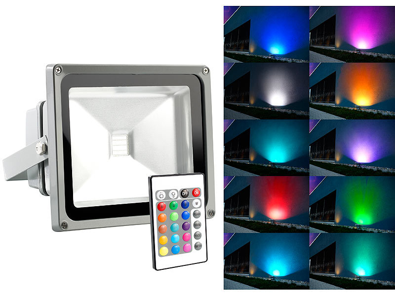 ; Wasserfeste LED-Fluter (warmweiß) Wasserfeste LED-Fluter (warmweiß) 