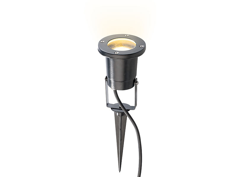 ; LED-Strahler mit PIR-Sensor, Batteriebetrieb, LED-Lampe mit PIR-Bewegungssensoren ohne Dämmerungssensoren 