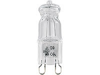 Luminea Halogen-Stiftsockellampe G9, 230 V, 28 W, 370 lm, warmweiß; LED Stiftsockellampen G4 (warmweiß) LED Stiftsockellampen G4 (warmweiß) LED Stiftsockellampen G4 (warmweiß) 