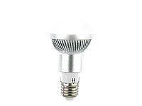Luminea LED-Energiespar-Reflektorlampe E27, R63, 6000 K, 280 Lumen, 5,5 Watt; LED-Tropfen E27 (warmweiß) 