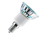 Luminea SMD-LED-Lampe, E14, 48 LEDs, grün, 85 lm