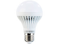 Luminea LED-Lampe E27, 7W, tageslichtweiß 5400 K, 490 lm, 180°, 4er-Set; LED-Tropfen E27 (warmweiß) LED-Tropfen E27 (warmweiß) 