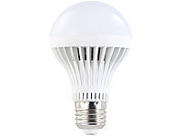 Luminea LED-Lampe E27, 9W, dimmbar, tageslichtweiß 5400 K, 610 lm, 10er-Set