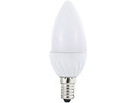 Luminea LED-Candle, 3 W, E14, 250 lm, 2.700 K, B35, warmweiß