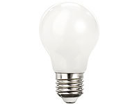 Luminea Retro-LED-Lampe E27, 3 Watt, A55, 250 lm, weiß, 5000 K; LED-Spots GU10 (warmweiß), LED-Tropfen E27 (tageslichtweiß) LED-Spots GU10 (warmweiß), LED-Tropfen E27 (tageslichtweiß) LED-Spots GU10 (warmweiß), LED-Tropfen E27 (tageslichtweiß) 
