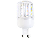 Luminea LED-Kolben, G9, 3,5 W, 230 lm, 350°, warmweiß; LED-Tropfen E27 (tageslichtweiß) LED-Tropfen E27 (tageslichtweiß) 