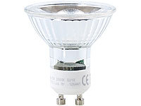 Luminea COB-LED-Spotlight, GU10, 5 W, 400 lm, warmweiß