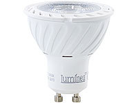 Luminea COB-LED-Spotlight, GU10, 7 W, 450 lm, warmweiß