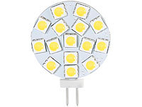 Luminea High-Power G4-LED-Stiftsockel mit SMD5050-LEDs, Bi-Pin, 3 W, weiß; LED G4 Leuchten LED G4 Leuchten 