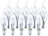 Luminea Halogen-Kerze, B35, E14, 18 W, warmweiß, dimmbar, 10er-Set; LED Leuchtmittel Kerzen E14 (warmweiß), LED Spots E14 (weiß) LED Leuchtmittel Kerzen E14 (warmweiß), LED Spots E14 (weiß) LED Leuchtmittel Kerzen E14 (warmweiß), LED Spots E14 (weiß) 