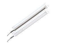 Luminea Unterbauleuchte warmweiß T5,4,5W,30cmEin-/Ausschalter, 2er-Set; LED Leuchtstoffröhre LED Leuchtstoffröhre LED Leuchtstoffröhre 
