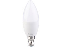 ; LED-Spots GU5.3 (warmweiß), LED-Kerzen E14 (warmweiß) 