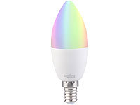 ; LED-Spots GU5.3 (warmweiß), LED-Kerzen E14 (warmweiß) 