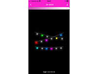 ; WLAN-RGB-LED-Lichtstreifen mit App und Sprachsteuerung, Lichterketten aus Kupferdraht, mit WLAN, App, Sprach- & Musik-Steuerung 