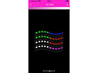 ; WLAN-RGB-LED-Lichtstreifen mit App und Sprachsteuerung, Lichterketten aus Kupferdraht, mit WLAN, App, Sprach- & Musik-Steuerung 