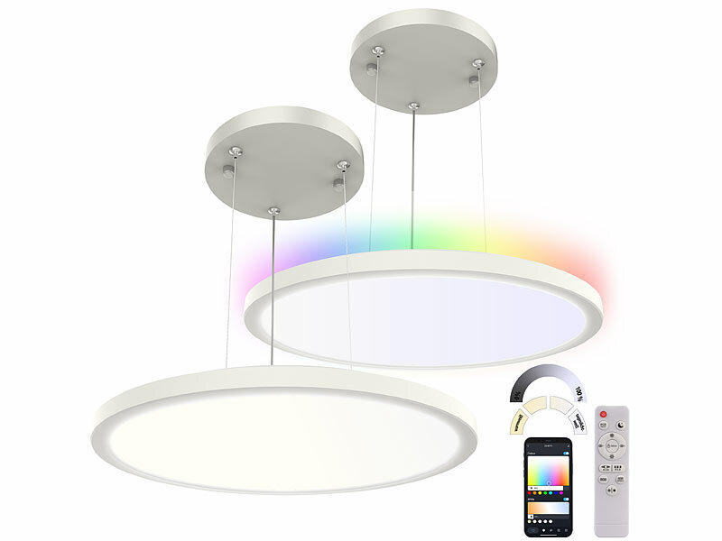 ; lampada da soffitto led wifi CCT, wlan-usb-luci d'atmosfera con rgb + cct-led e app lampada da soffitto led wifi CCT, wlan-usb-luci d'atmosfera con rgb + cct-led e app lampada da soffitto led wifi CCT, wlan-usb-luci d'atmosfera con rgb + cct-led e app 