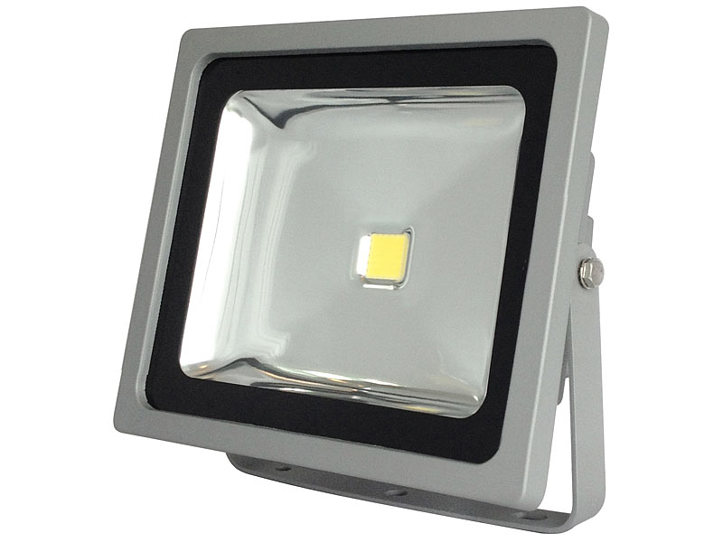 ; Wasserfeste LED-Fluter (warmweiß) 