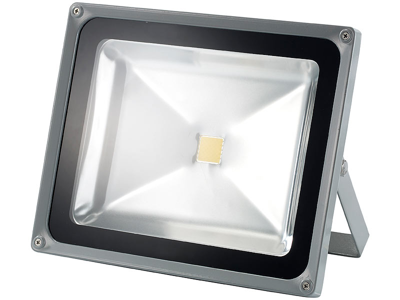 ; Wasserfeste LED-Fluter (warmweiß) 