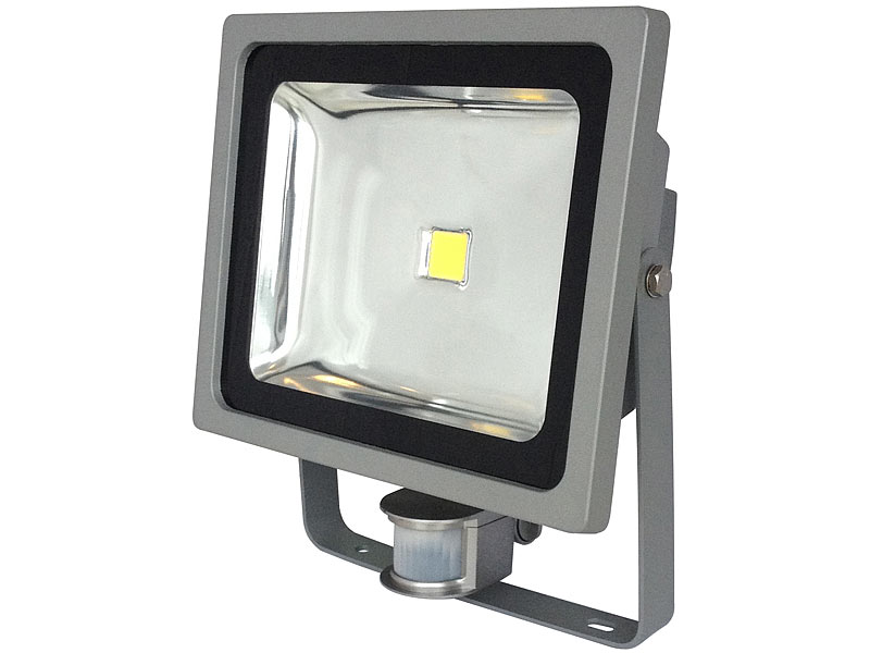 ; Wetterfester LED-Fluter (tageslichtweiß) 