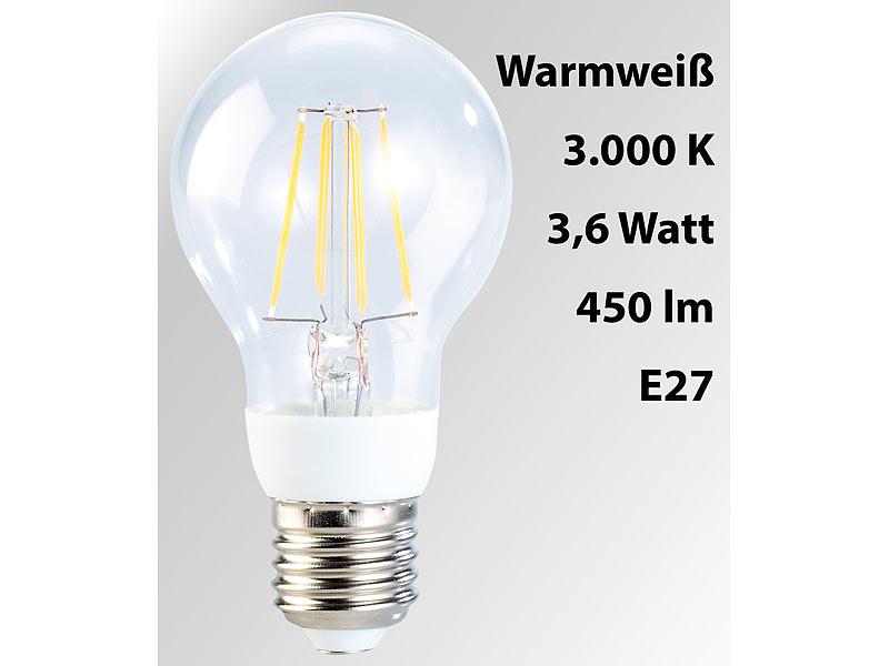 ; LED-Tropfen E27 (warmweiß) LED-Tropfen E27 (warmweiß) 