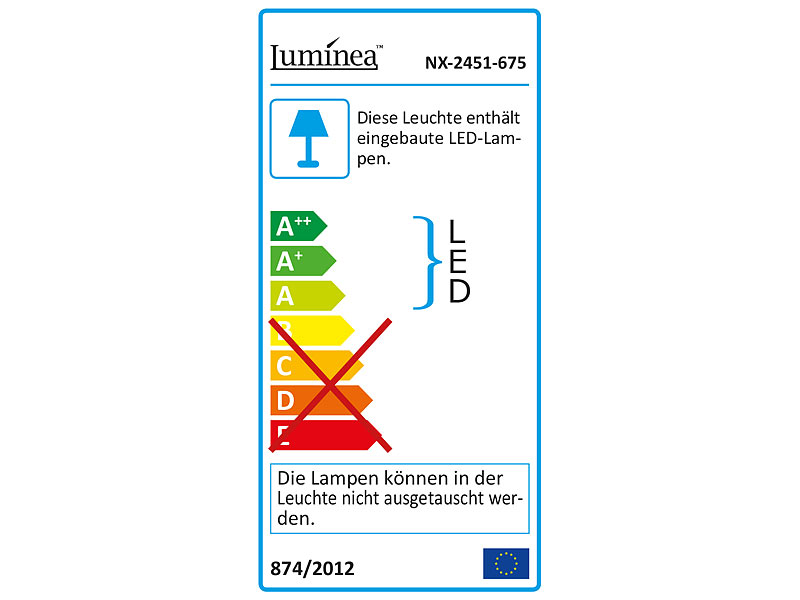 ; Wasserfeste LED-Fluter (warmweiß) 