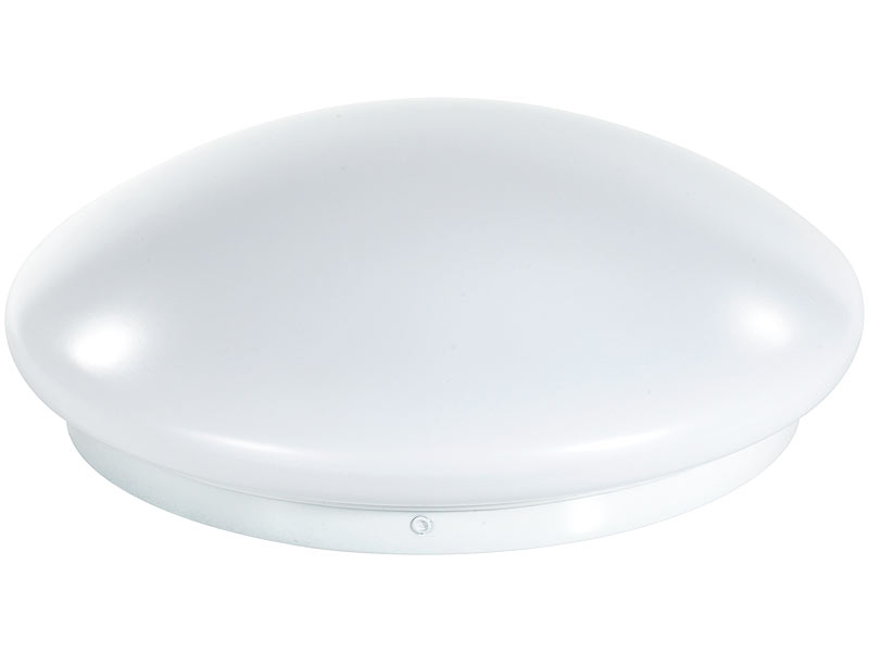 Luminea High-Power LED-Lampe mit Radar-Bewegungssensor, 10 Watt; LED Leuchtmittel E27 (weiß) LED Leuchtmittel E27 (weiß) LED Leuchtmittel E27 (weiß) 