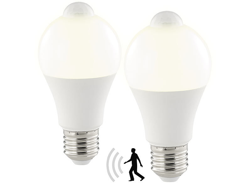 Bis zu 52% Rabatt 1x oder 2x LED-Lampe mit Bewegungssensor