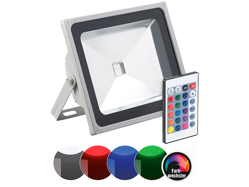; Wasserfeste LED-Fluter (warmweiß) Wasserfeste LED-Fluter (warmweiß) 