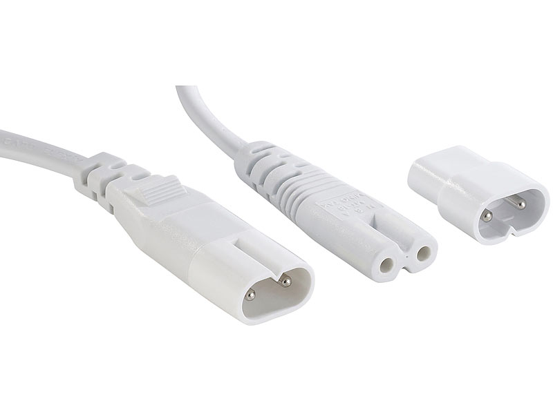 Verbindungs-Set für Luminea LED-T5-Unterbauleuchten; LED Leuchtstoffröhre LED Leuchtstoffröhre LED Leuchtstoffröhre 
