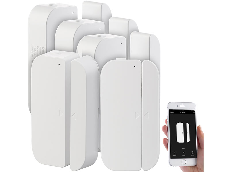; Funk-Steckdosen mit Tür- und Fenstersensor Funk-Steckdosen mit Tür- und Fenstersensor Funk-Steckdosen mit Tür- und Fenstersensor Funk-Steckdosen mit Tür- und Fenstersensor 