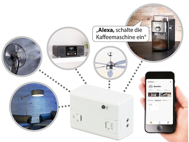 ; Smart-Schalter Alexa Smart-Schalter Alexa 