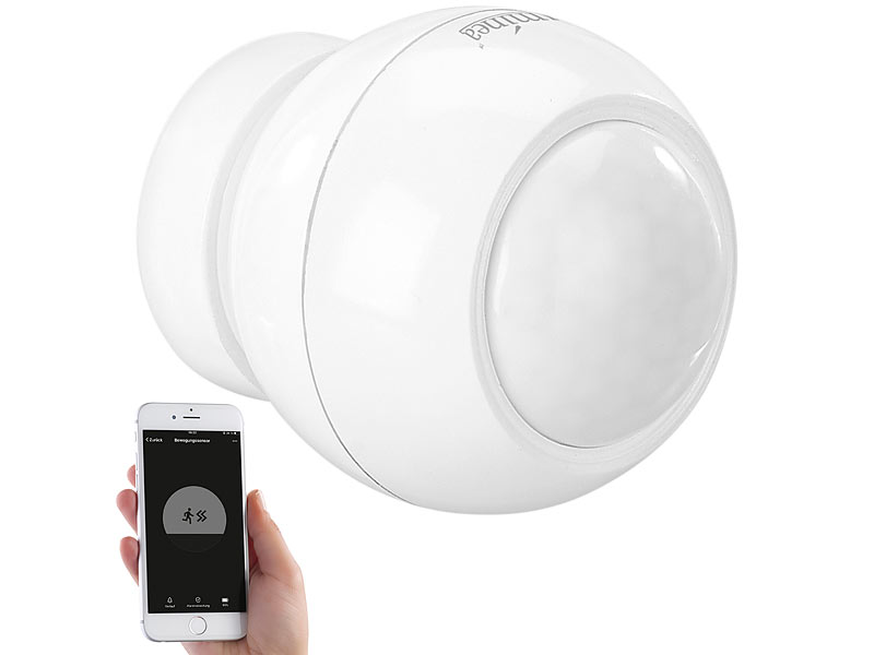 ; WLAN-LED-Lampen E27 weiß, WLAN-Tür & Fensteralarme 