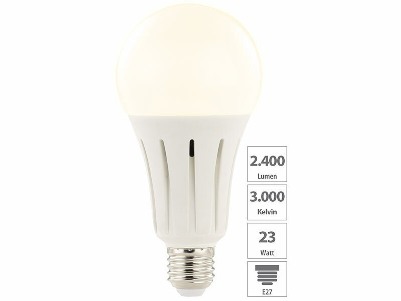 ; LED-Tropfen E27 (warmweiß) 