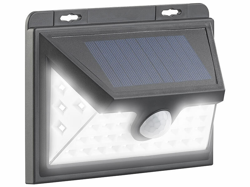 ; LED-Solar-Fluter mit Bewegungsmelder 