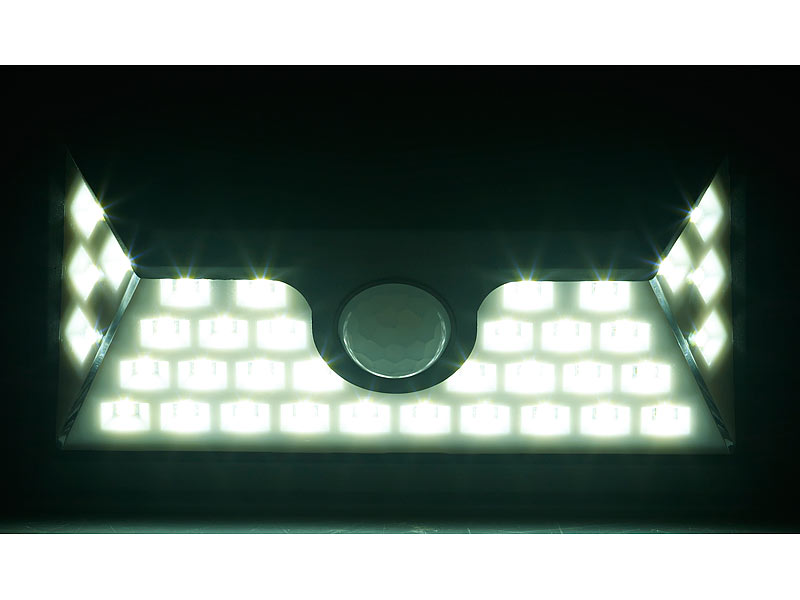 ; LED-Solar-Fluter mit Bewegungsmelder 
