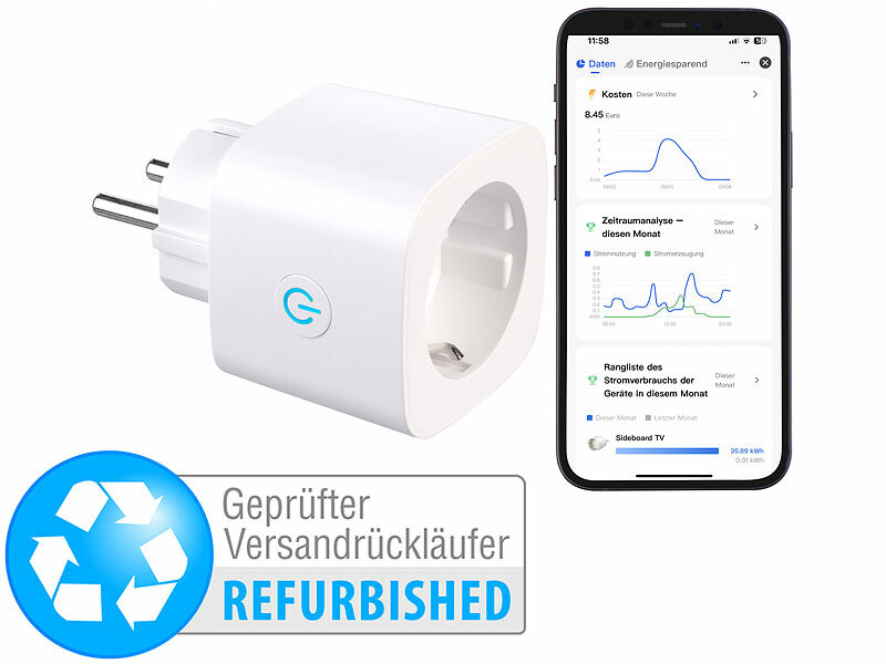 ; prese wifi con funzione di misurazione dei costi energetici prese wifi con funzione di misurazione dei costi energetici 