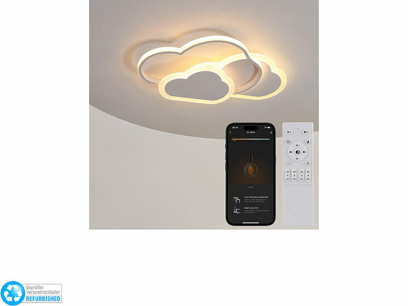 ; WLAN-LED-Steh-/Eck-Leuchten mit App WLAN-LED-Steh-/Eck-Leuchten mit App WLAN-LED-Steh-/Eck-Leuchten mit App 