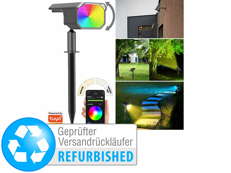 ; wlan-faretto da giardino con rgb-cct-led, controllo app e vocale, 230 v wlan-faretto da giardino con rgb-cct-led, controllo app e vocale, 230 v wlan-faretto da giardino con rgb-cct-led, controllo app e vocale, 230 v 
