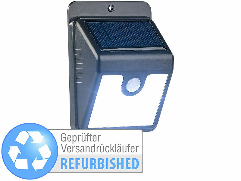 ; LED-Solar-Fluter mit Bewegungsmelder 