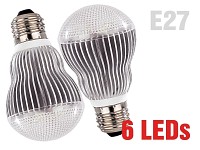 ; LED-Tropfen E27 (warmweiß) 