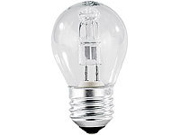 Luminea Halogen Lampe Globe  E27, 230V, 42W