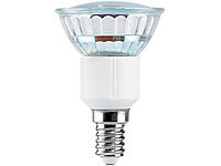 Luminea SMD-LED-Lampe E14, 24 LEDs, warmweiß, 110 lm; LED-Spot GU5.3 (tageslichtweiß) 
